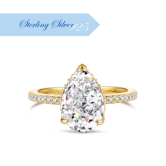 ETHEREA ✧ Anello ARGENTO 925/Gold 18k - BELLAETEREA