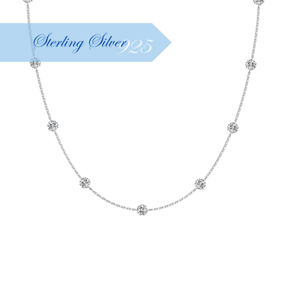 CRYSTAL SHINE ✧ Collana ARGENTO 925