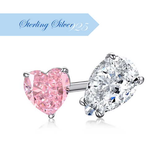 COEUR GLACÉ ✧ 925 SILVER/Pink Ring