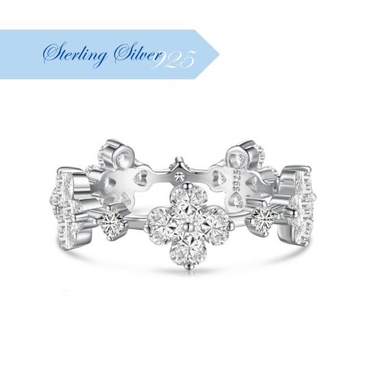 FLEUR DE COEUR ✧ 925 SILVER Ring