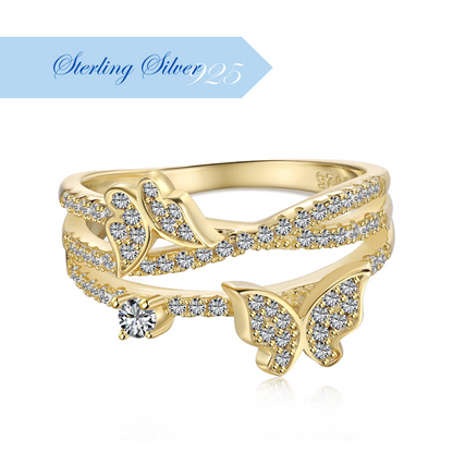 BONNIE ✧ Anello ARGENTO 925/Gold 18k