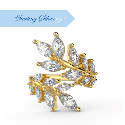 RAMAGE D'OR ✧ 925 SILVER/Gold Ring