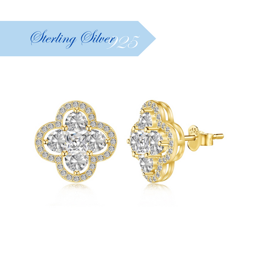 MARGAUX ✧ Orecchini ARGENTO 925/Gold 18k