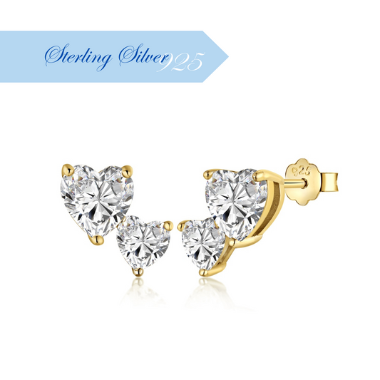 ÉNAMOURÉE ✧ 925 SILVER/18k Gold Earrings