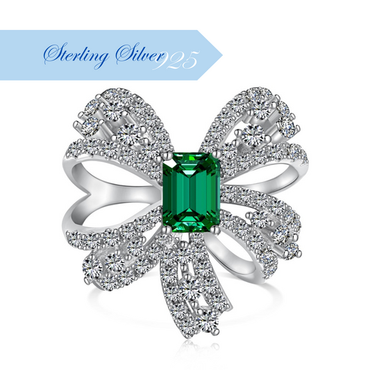 VERALYS ✧ 925 SILVER/Green Ring