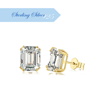 VOGUE ✧ 925 SILVER/18k Gold Earrings