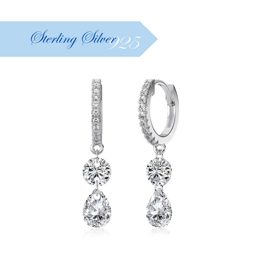 CRYSTAL FALL ✧ 925 SILVER Earrings
