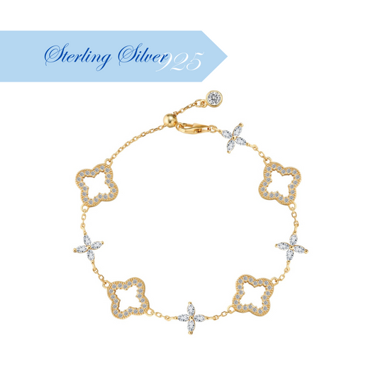 MARGAUX ✧ Bracelet 925 SILVER/18k Gold