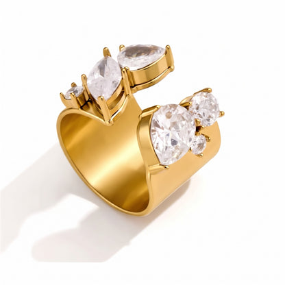 MAXI PEAR BAND ❥ Ring