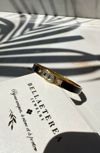 EVELYN ❥ Bangle Nero