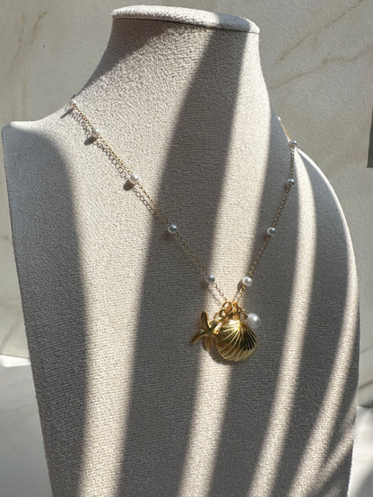 ONDA MARINA ❥ Gold Necklace