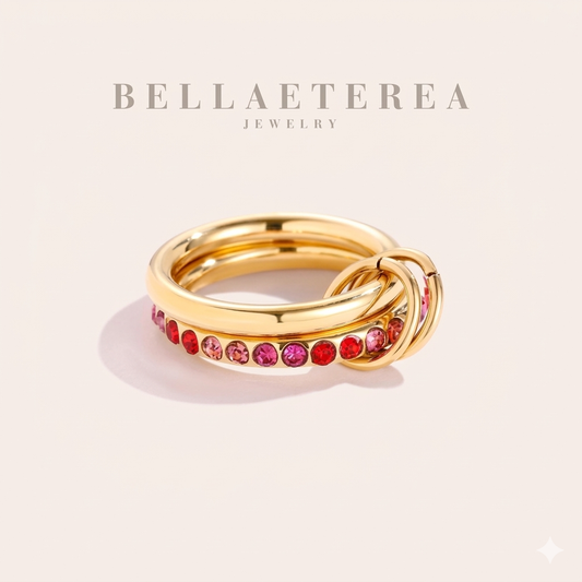 DUA WINTER ❥ Anello Rosa - BELLAETEREA