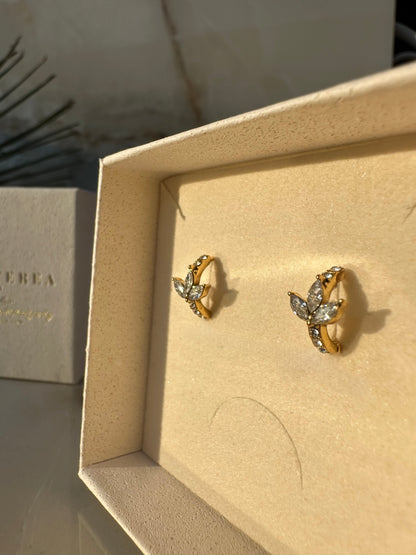 LIV HOOPS ❥ Orecchini Gold