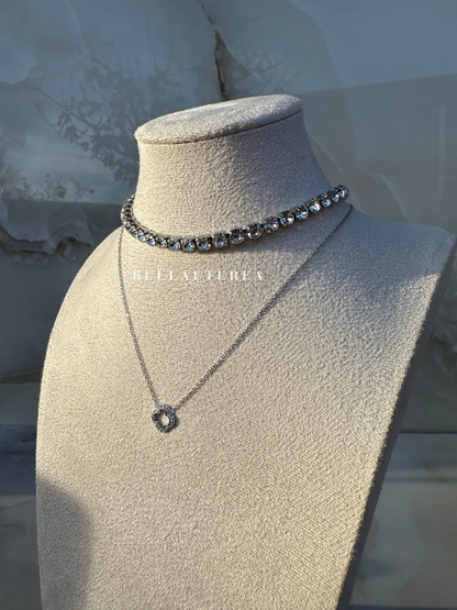 TENNIS 5 MM ❥ Collana Silver