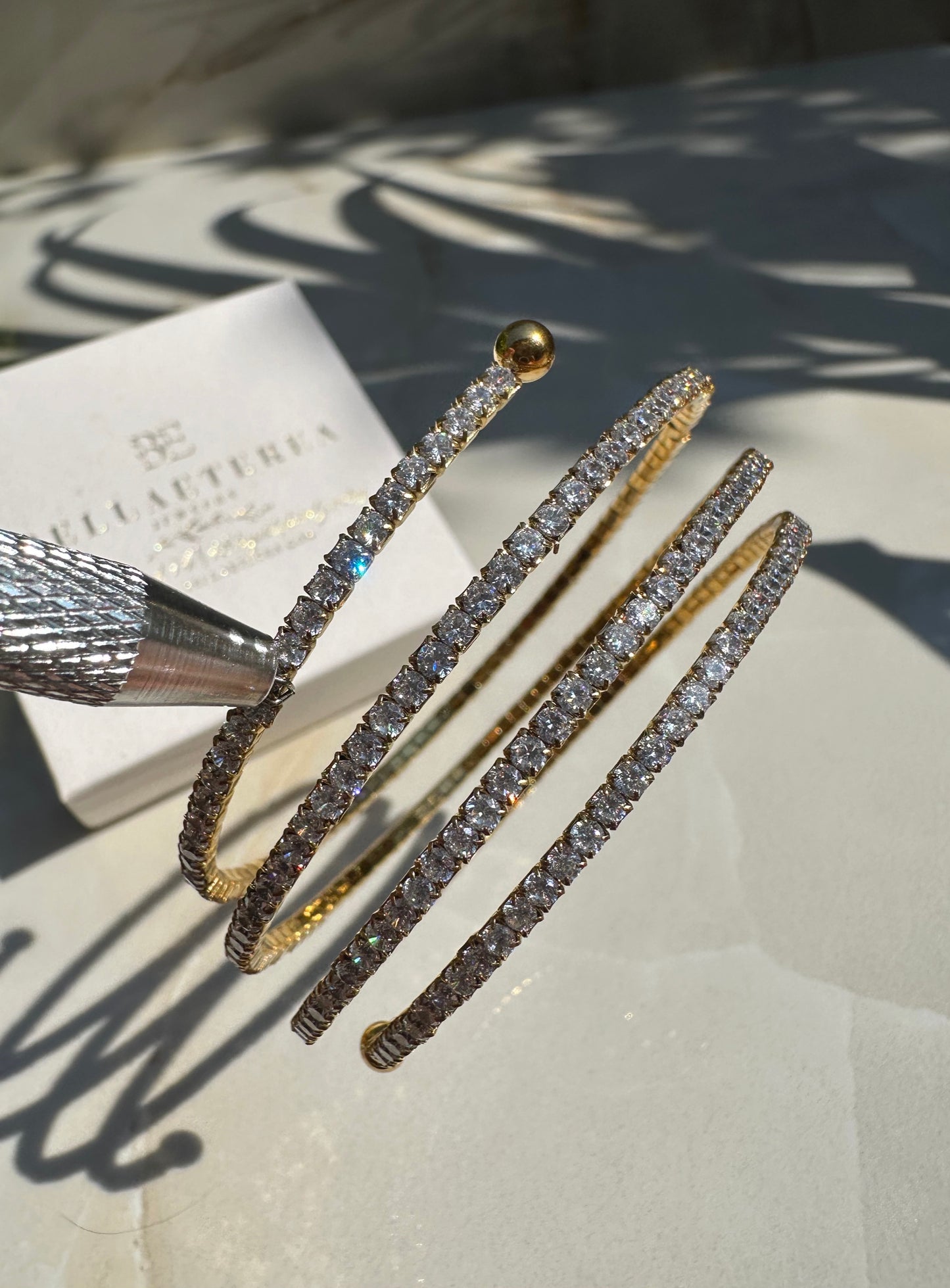 DIAMOND WRAP ❥ Bangle