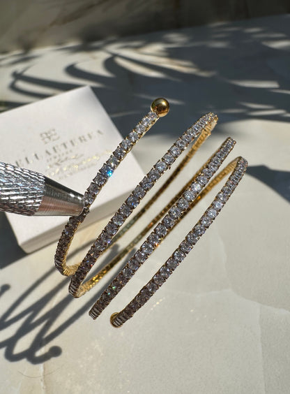 DIAMOND WRAP ❥ Bangle