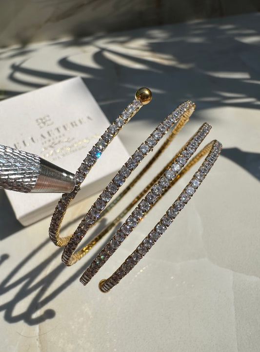 DIAMOND WRAP ❥ Bangle