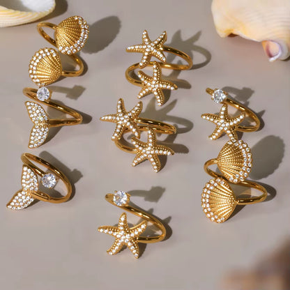 MAURITIUS ❥ Gold Ring