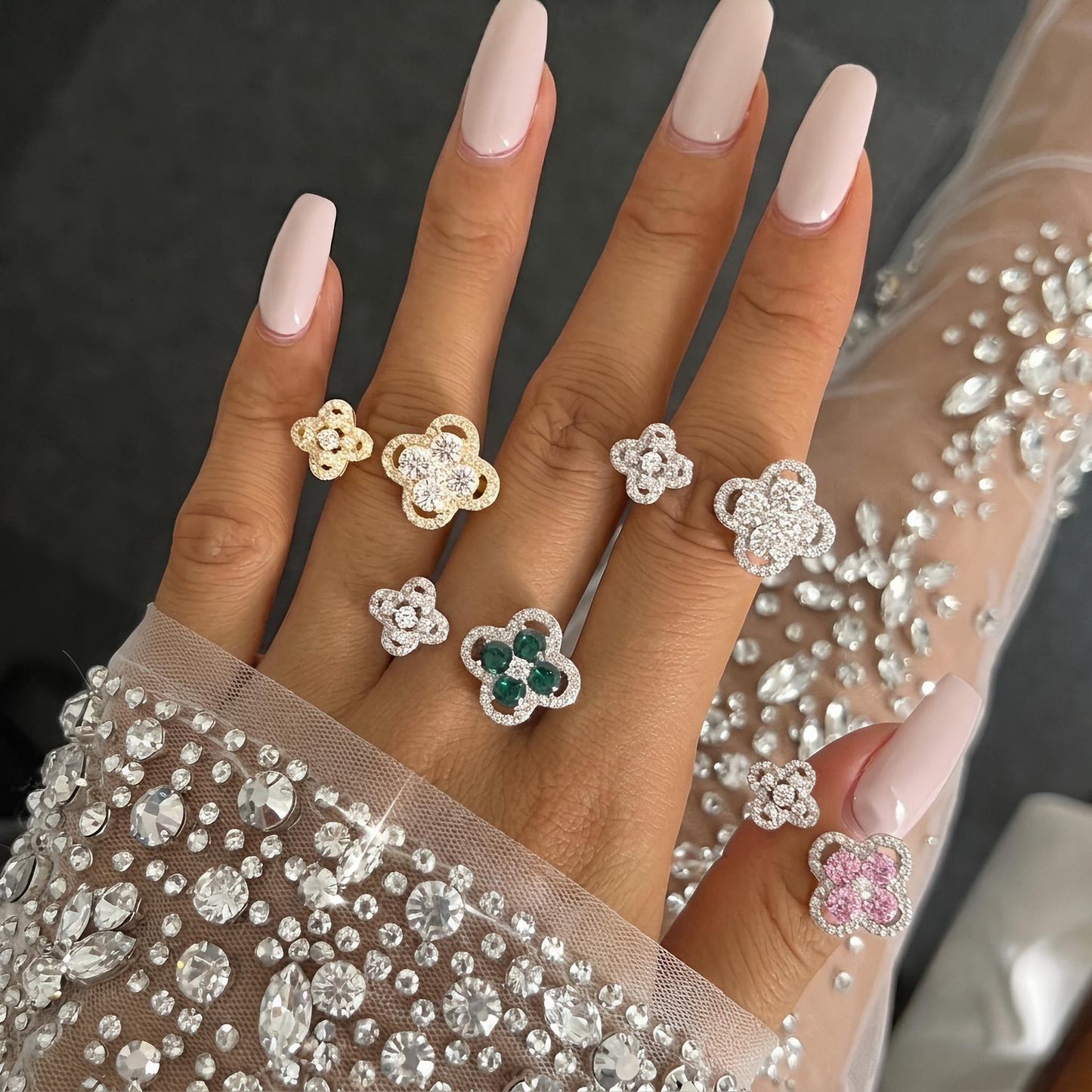 DOUBLE MARGAUX ✧ Anello ARGENTO 925