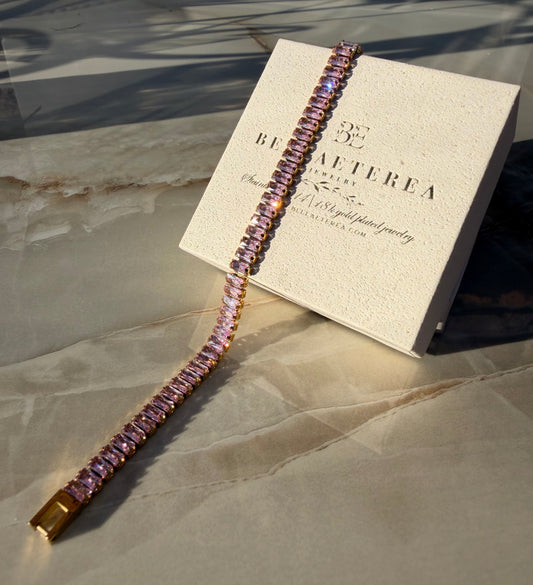 DEA ❥ Bracciale Gold/Rosa - BELLAETEREA