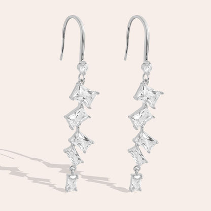 QUEEN B ❥ Orecchini Silver