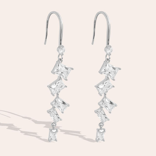 QUEEN B ❥ Orecchini Silver