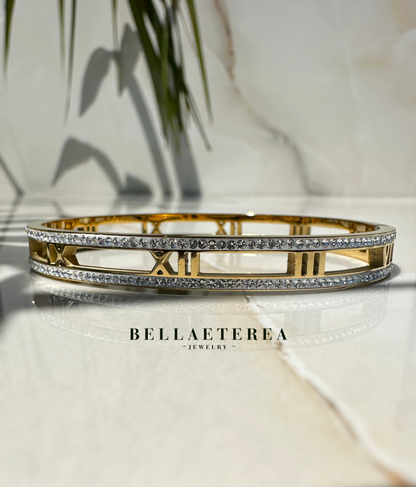 ROMA REVERSE ❥ Bangle Gold
