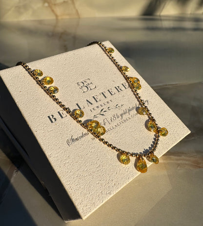 VIVIENNE ❥ Collana Giallo - BELLAETEREA