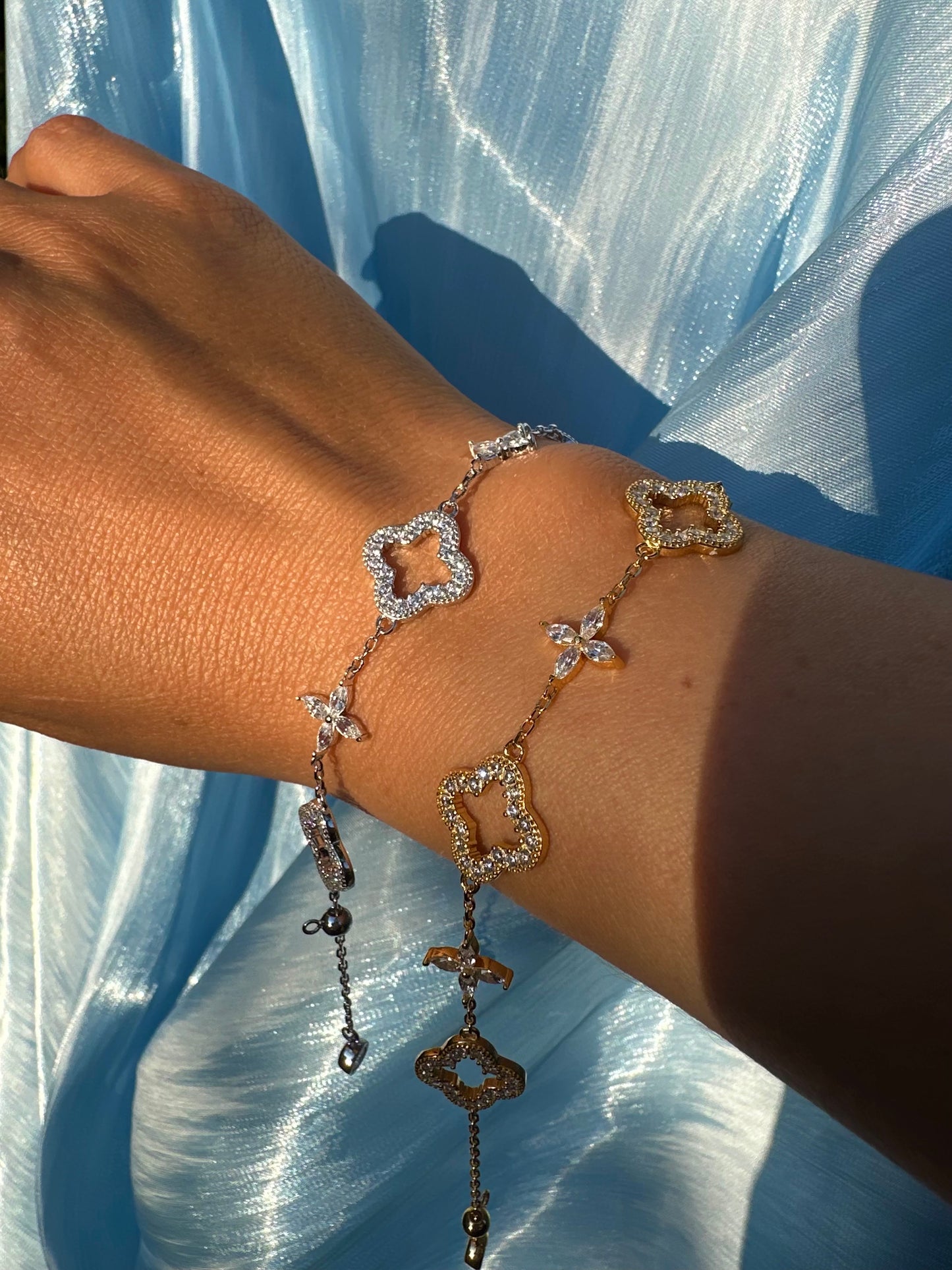 MARGAUX ✧ Bracelet 925 SILVER/18k Gold