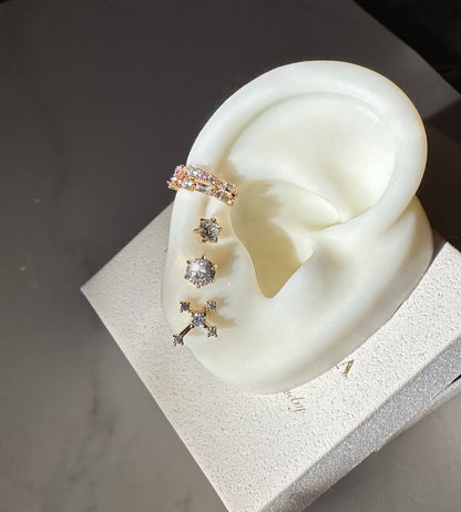 SIERRA ❥ Ear Cuff Gold