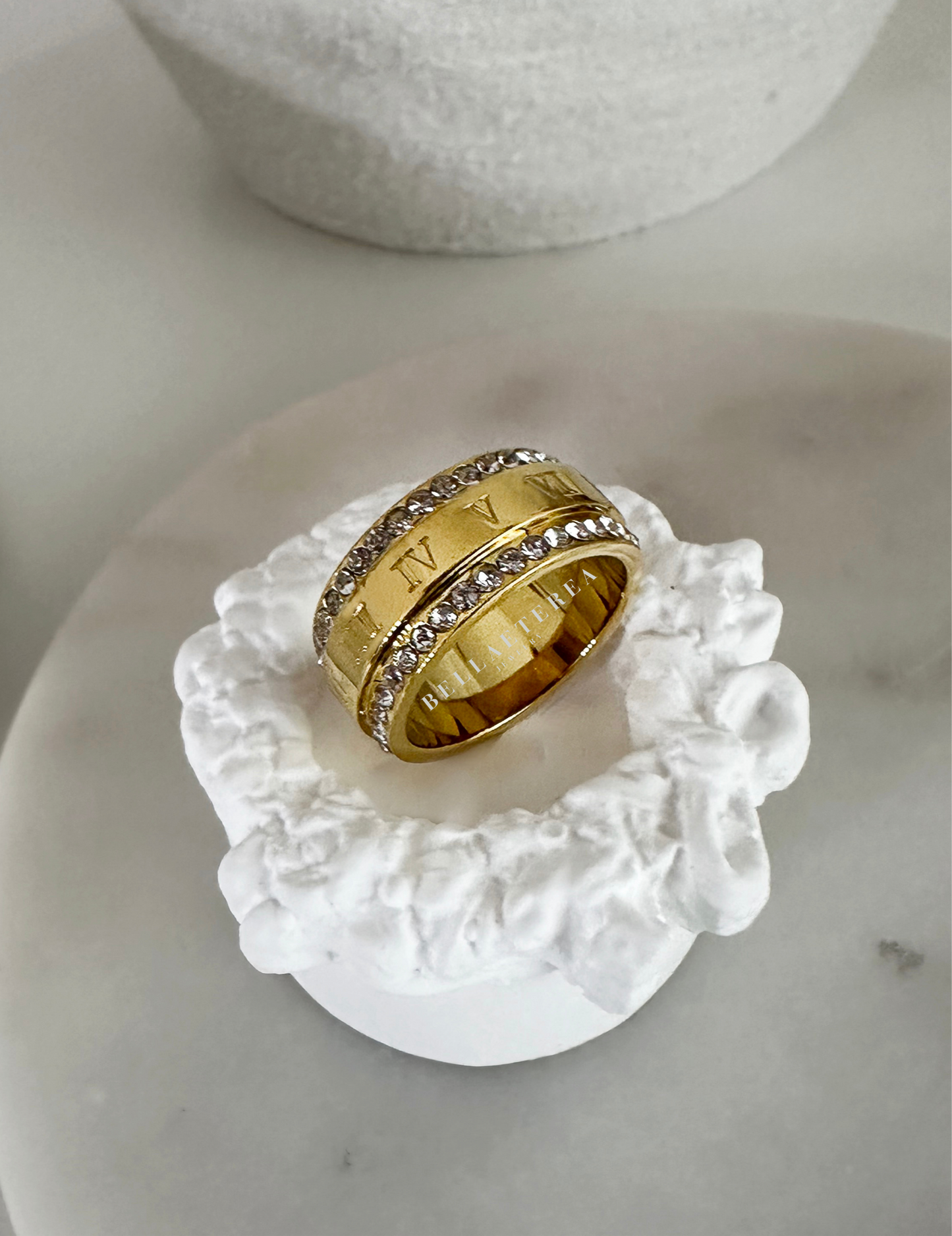 ROMA ❥ Anello Gold