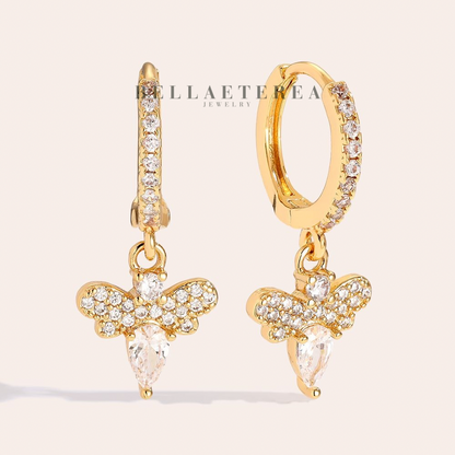 DRAGONFLY ❥ Orecchini Gold