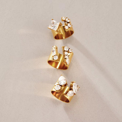 MAXI PEAR BAND ❥ Ring