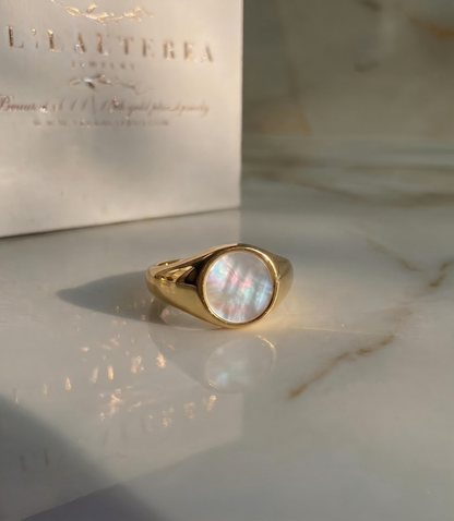 NOELLE PEARL ❥ Anello Mignolo