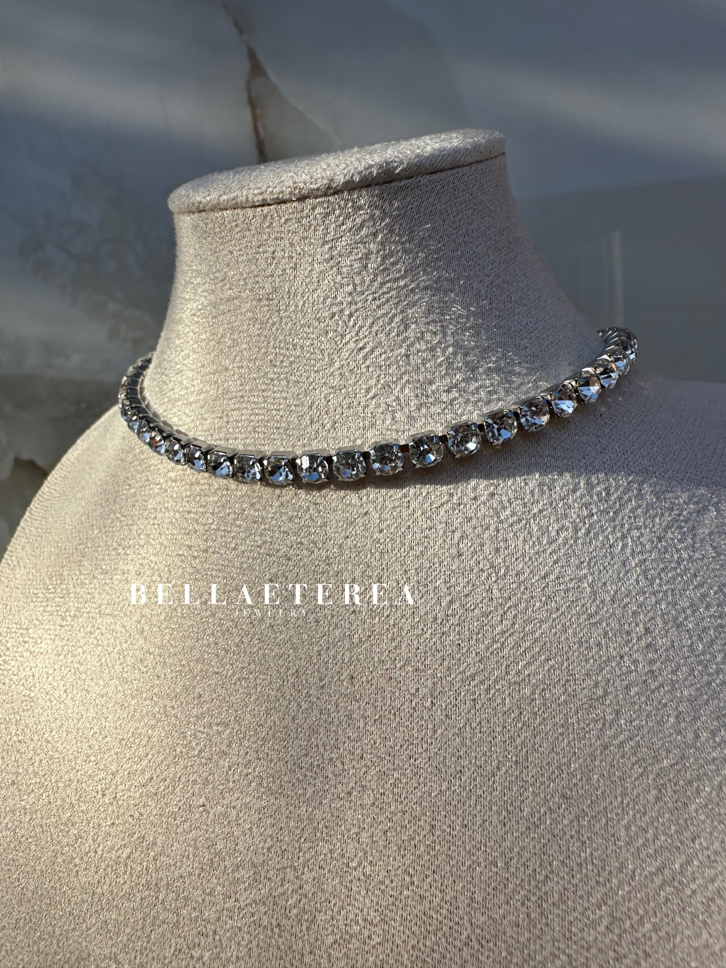 TENNIS 5 MM ❥ Collana Silver