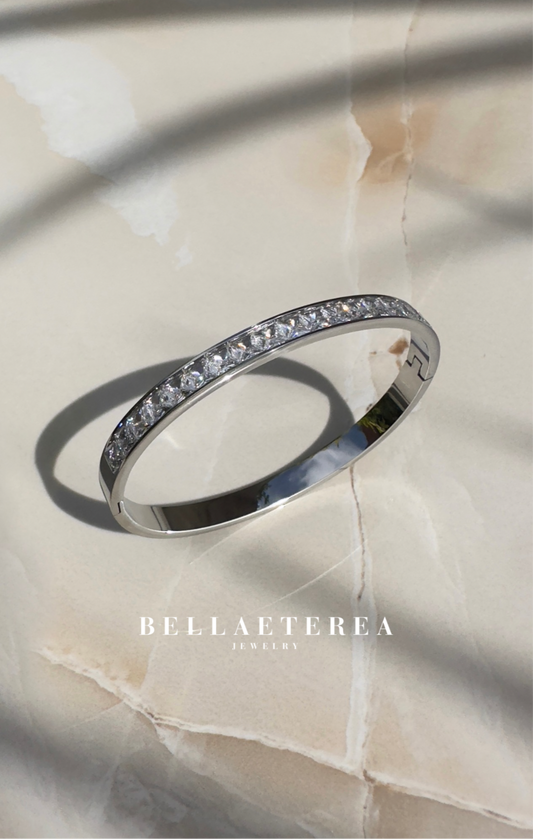 MADELEINE ❥ Bangle Silver