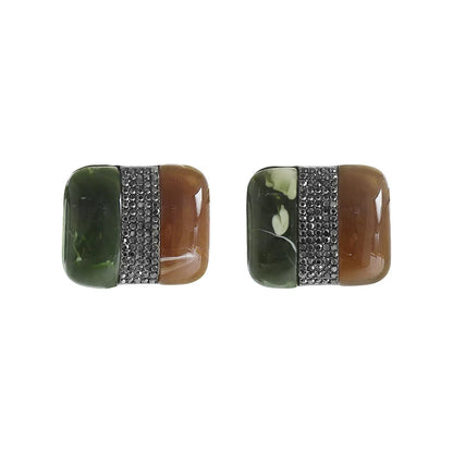 MARBLE BONSBONS ❥ Orecchini