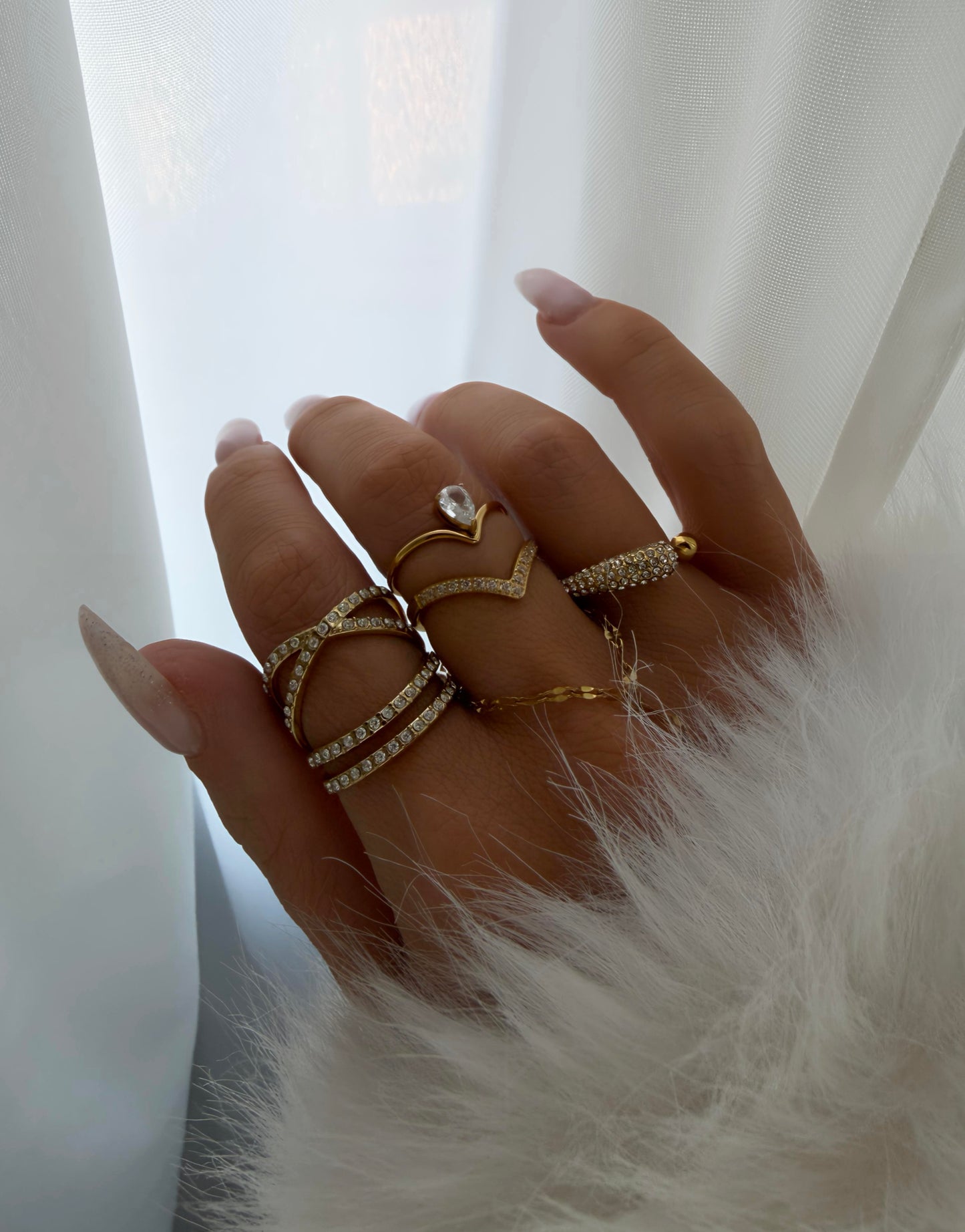 ASHANTI ❥ Anello Gold - BELLAETEREA