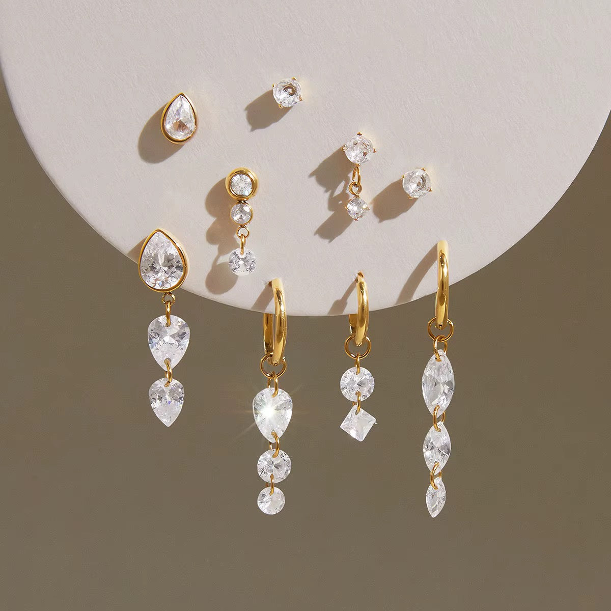 KENDAYA SET MARQUISE ❥ Orecchini