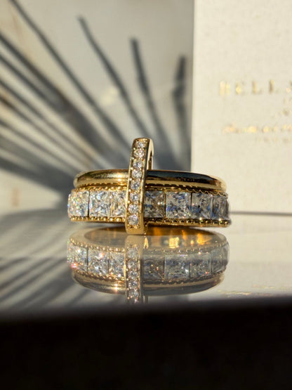 SHINY DUA ❥ Anello Gold - BELLAETEREA