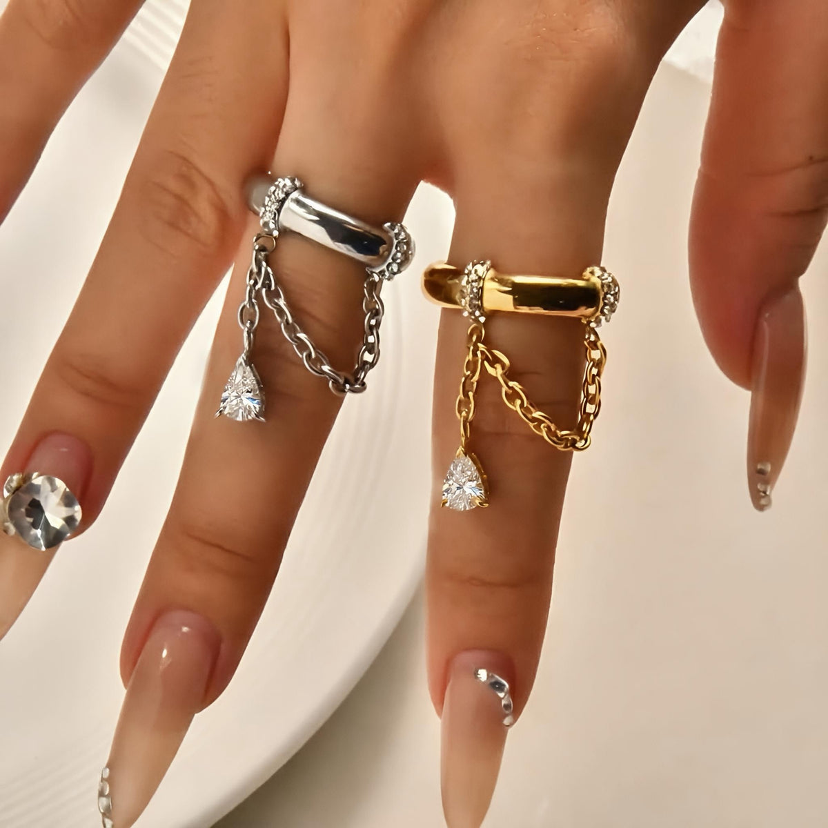 DROP & SHINE ❥ Anello Silver