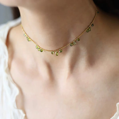 VIVIENNE ❥ Collana Verde