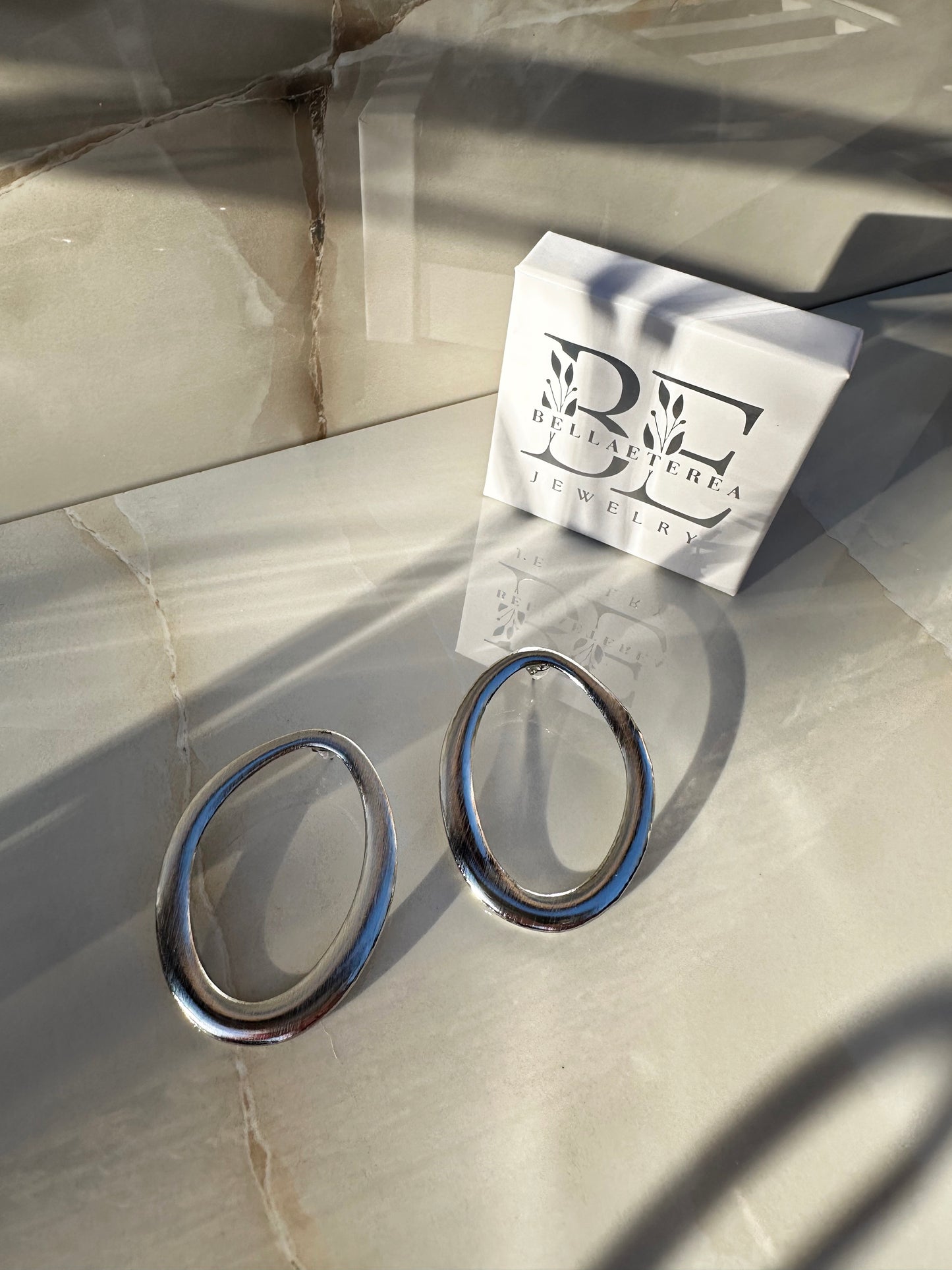 ELARA ❥ Silver Earrings