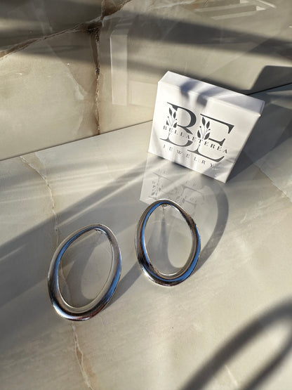 ELARA ❥ Silver Earrings