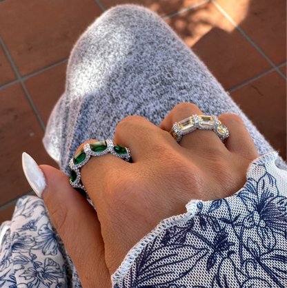 DUCHESSE ÉMERAUDE ✧ 925 SILVER/Green Ring
