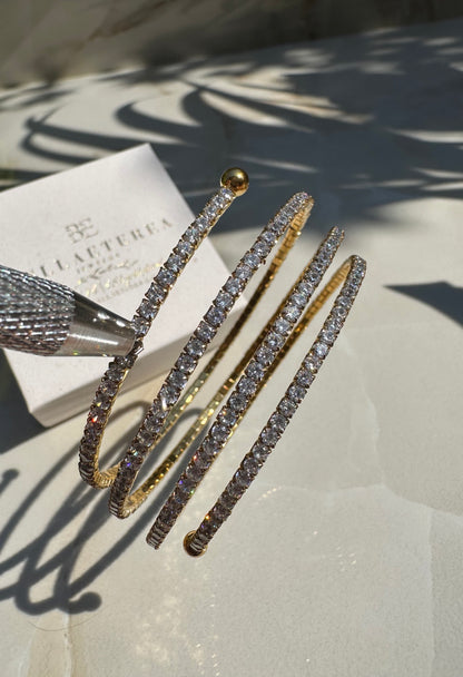 DIAMOND WRAP ❥ Bangle