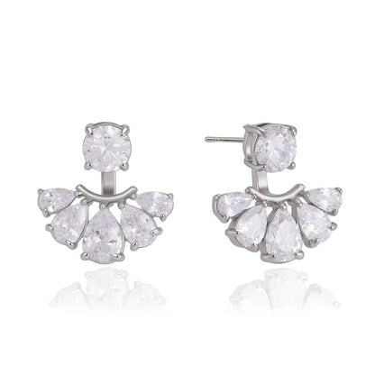CROWNY ❥ Orecchini Silver