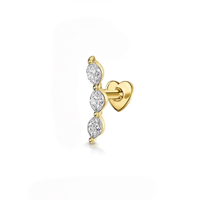 CELESTE ✧ Piercing ARGENTO 925/Gold 18k