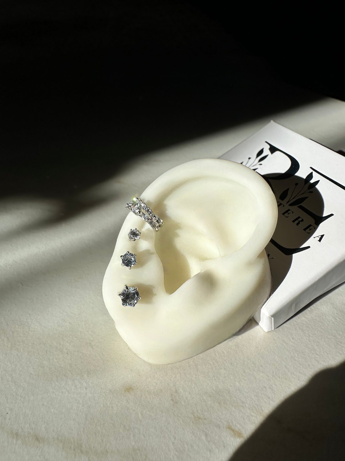 PUNTO LUCE ❥ Orecchini Classici Silver