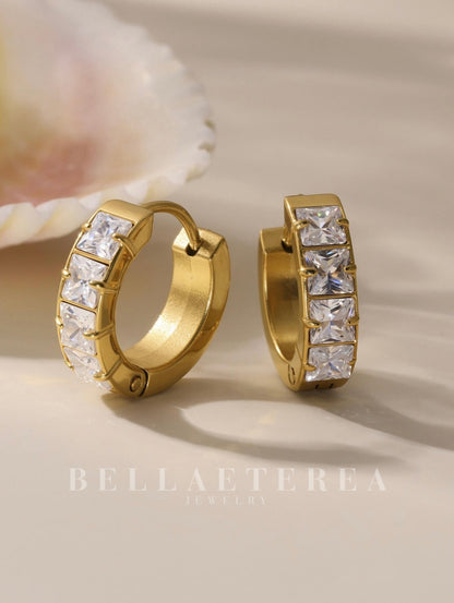 SKYLAR HOOPS ❥ Orecchini